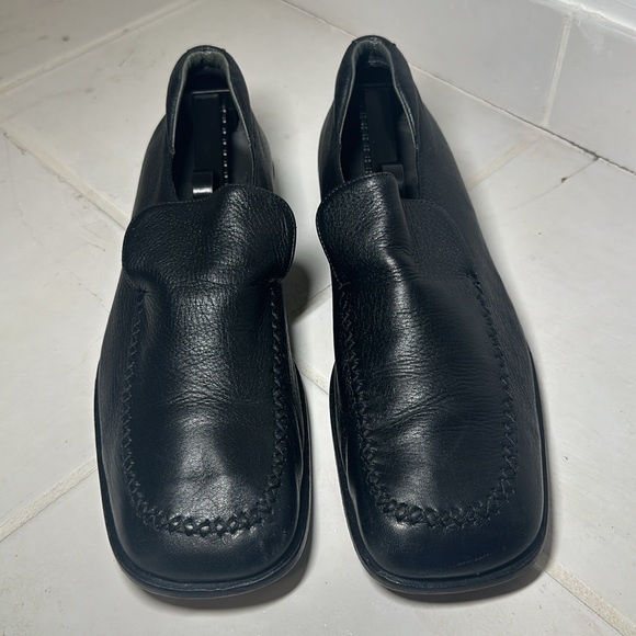 BRUNO MAGLI Men’s Leather Slip-on Black Size 10.5 - Picture 2 of 10